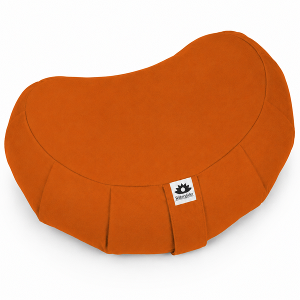 Crescent Meditation Cushion - Buckwheat Hull