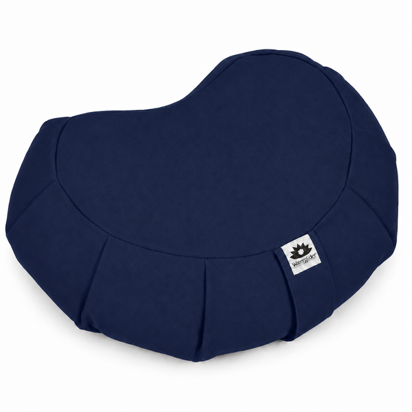 Crescent Meditation Cushion - Buckwheat Hull