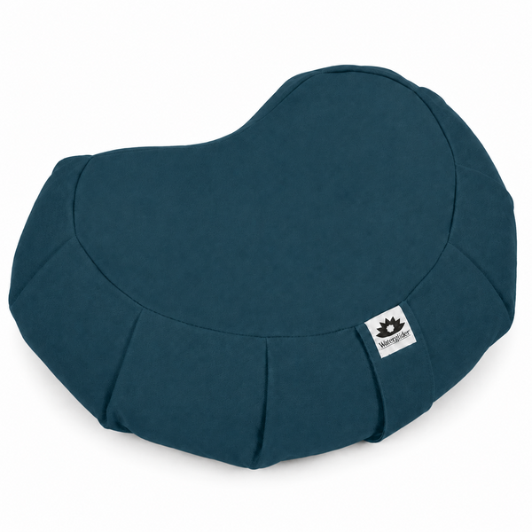 Crescent Meditation Cushion - Buckwheat Hull