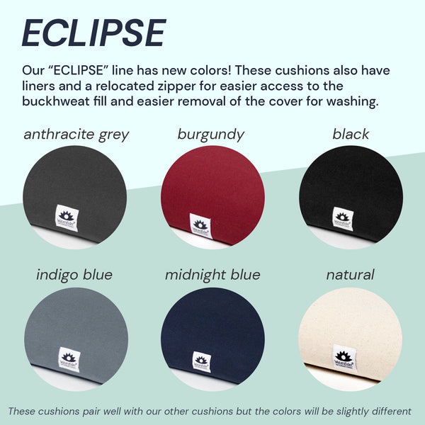 Zabuton Cushion - ECLIPSE line - Buckwheat Filled