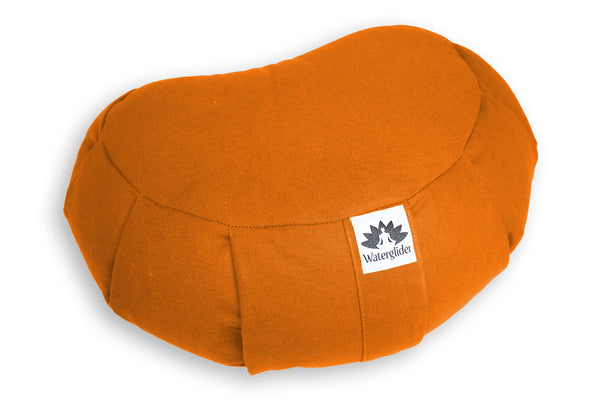 Crescent Meditation Cushion - Buckwheat Hull